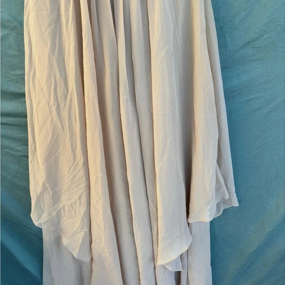 NWT Eliza J Halter Neck Sleeveless Chiffon Gown Dress Size 10 - Picture 6 of 11